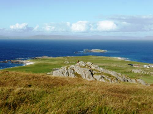 From Dun I summit.